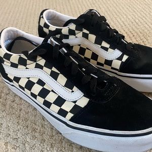 Checkered Vans